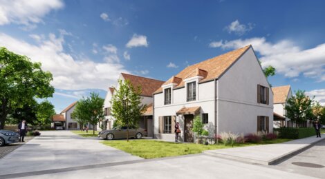 Programme immobilier neuf L'Orée du Château - Morainvilliers : logements neufs T2–T6 proche des transports (78630) - Référence : 9685
