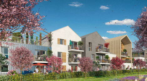 Programme immobilier neuf GAIA - Morangis : Résidence T2–T4 avec cadre moderne et confort optimisé proche des espaces verts (91420) - Référence : 5938