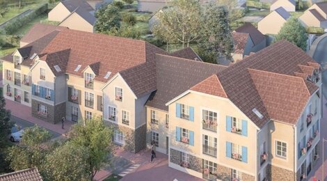 Programme immobilier neuf LA VILLA CONTI - Mours : Résidence T2–T3 avec confort premium et cadre verdoyant proche de Paris (95260) - Référence : 867
