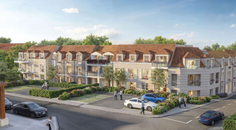 Programme immobilier neuf Le Clos Saint Vincent - Moussy-le-Neuf logements du 2 au 4 pièces en Seine-et-Marne (77230) - Référence : 17924