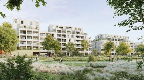 Programme immobilier neuf Jardin Hanaé - Petit Nanterre - Nanterre proche du tram T2 (92000) - Référence : 16635