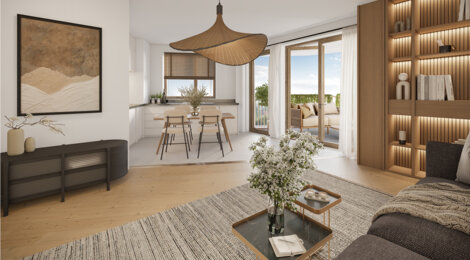 Programme immobilier neuf Les Terrasses des Muguets - Nanterre quartier des Muguets à proximité du tramway (92000) - Référence : 16636