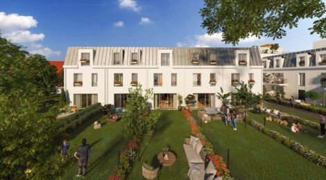 Programme immobilier neuf DOMAINE 14 - Neuilly-Plaisance : Résidence studio–T5 avec cadre boisé et confort optimisé proche des commodités (93360) - Référence : 14567