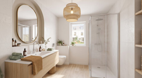 Programme immobilier neuf DOMAINE 14 - Neuilly-Plaisance : Résidence studio–T5 avec cadre boisé et confort optimisé proche des commodités (93360) - Référence : 14567