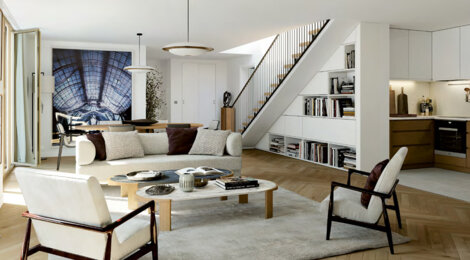 Programme immobilier neuf COLLECTION PIERRET - Neuilly-sur-Seine appartements premium quartier Saint-James proche La Défense (92200) - Référence : 14084