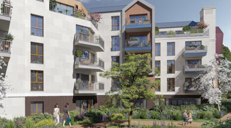 Programme immobilier neuf TERRASSES DE STRASBOURG - Nogent-sur-Marne logements avec terrasse près de Paris (94130) - Référence : 17399