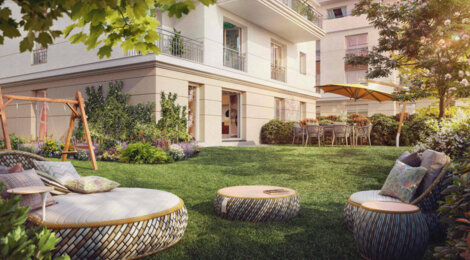 Programme immobilier neuf Domaine des Marmousets -  Noiseau : logements neufs sécurisés et verdoyants proche des commodités (94880) - Référence : 14964