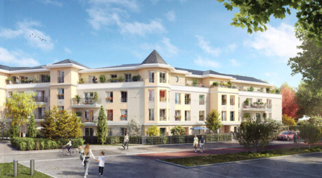 Programme immobilier neuf Domaine des Marmousets -  Noiseau : logements neufs sécurisés et verdoyants proche des commodités (94880) - Référence : 14964
