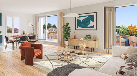 Programme immobilier neuf Horizon Marne - Noisy-le-Grand adresse centrale à deux pas du RER A (93160) - Référence : 16469