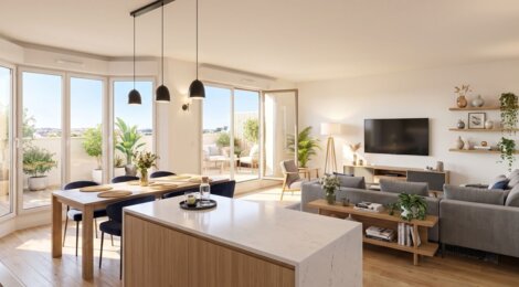 Programme immobilier neuf NATURA - Noisy-le-Grand RER A et cadre paysager (93160) - Référence : 18338