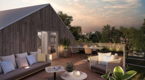 Programme immobilier neuf Belle-Ile-en-Marne - Noisy-le-Grand : Résidence studio–T5 avec cadre champêtre et confort optimisé proche des espaces verts (93160) - Référence : 14229