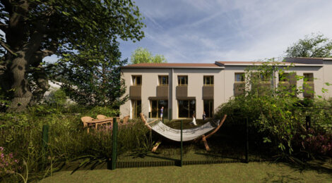 Programme immobilier neuf CLOS DU VEXIN - Oinville-sur-Montcient proche de la gare de Meulan. (78250) - Référence : 16334