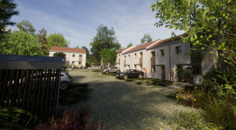 Programme immobilier neuf CLOS DU VEXIN - Oinville-sur-Montcient proche de la gare de Meulan. (78250) - Référence : 16334