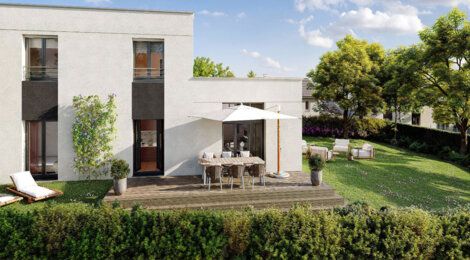 Programme immobilier neuf Les Jardins de l'Orme - Orgeval cadre pavillonnaire calme maisons avec jardin proche Paris (78630) - Référence : 17132