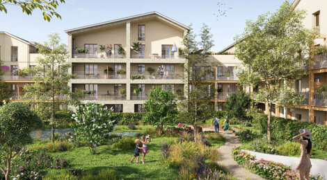 Programme immobilier neuf L Ecrin des Cantoux - Ormesson-sur-Marne appartements neufs dans un cadre résidentiel paisible (94490) - Référence : 18568
