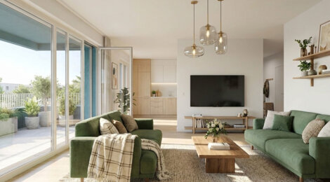 Programme immobilier neuf LE CLOS CORBEVILLE - Orsay cadre paysager proche Grand Paris Express (91400) - Référence : 17718