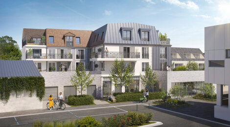 Programme immobilier neuf RESIDENCE DES IMPRESSIONNISTES - Osny : logements neufs du studio au T4 proche de la ligne J (95520) - Référence : 8735