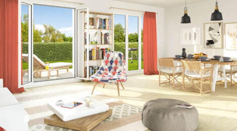 Programme immobilier neuf Les villas du Bois Joli - Osny maison à proximité du parc du Château (95520) - Référence : 18461