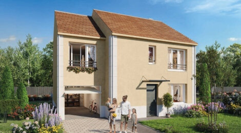 Programme immobilier neuf Les villas du Bois Joli - Osny maison à proximité du parc du Château (95520) - Référence : 18461
