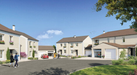 Programme immobilier neuf Les villas du Bois Joli - Osny maison à proximité du parc du Château (95520) - Référence : 18461