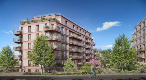 Programme immobilier neuf Les Jardins Kléber - Pantin proche commodités et métro 5 (93500) - Référence : 18291