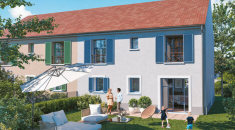 Programme immobilier neuf Domaine Pissarro - Parmain : Résidence T5 avec cadre résidentiel et confort optimisé proche des commodités (95620) - Référence : 14784