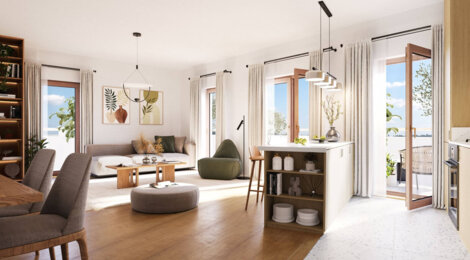 Programme immobilier neuf AMBRE - Pierrefitte-sur-Seine à deux pas du RER D (93380) - Référence : 16325