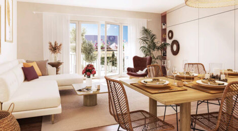 Programme immobilier neuf Le Mansart - Pierrefitte-sur-Seine proche du RER D (93380) - Référence : 16207