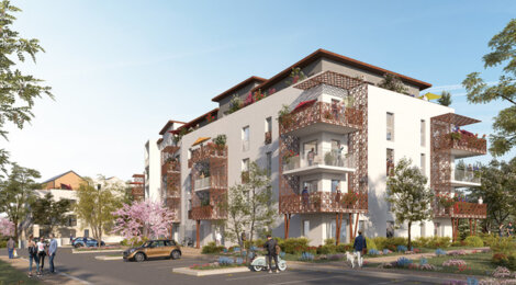 Programme immobilier neuf LE DOMAINE DU PARC MANSART - BAT G - Plaisir résidence du Clos à deux pas du centre (78370) - Référence : 18450
