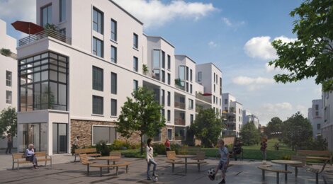 Programme immobilier neuf INSTANTS NATURE - Poissy : appartements neufs du studio au 5 pièces près du parc du château (78300) - Référence : 17929