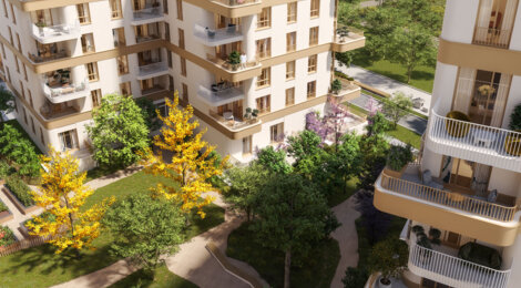 Programme immobilier neuf L'Isle Lumière - Poissy  écoquartier Rouget de Lisle proche de la gare (78300) - Référence : 16350
