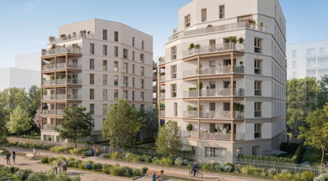 Programme immobilier neuf VILLA ANTOINETTE - Poissy logements du studio au 5 pièces près du RER A (78300) - Référence : 17850