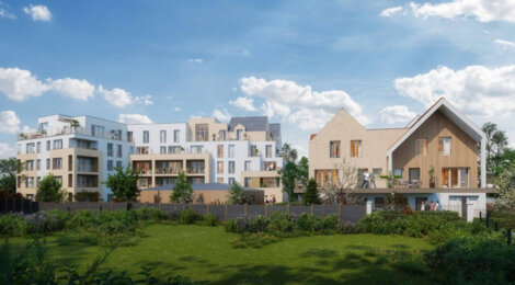 Programme immobilier neuf Les Jardins des Vergers - Poissy résidence contemporaine aux portes de la forêt (78300) - Référence : 16349