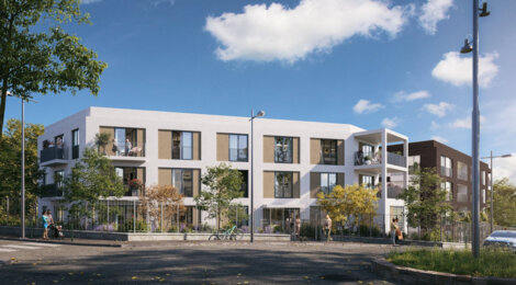 Programme immobilier neuf LE DOMAINE DE CHABANNEAUX - Pomponne : logements neufs sécurisés et verdoyants proche des transports (77400) - Référence : 8438