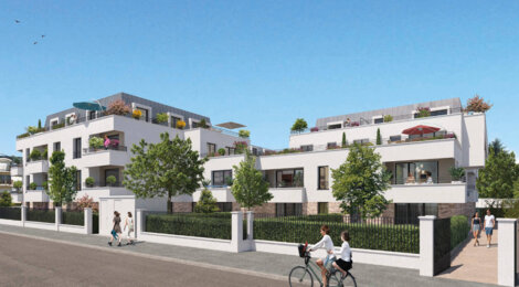 Programme immobilier neuf Les Terrasses d'Albane - Pontault-Combault : logements neufs sécurisés et lumineux proche des services (77340) - Référence : 15026