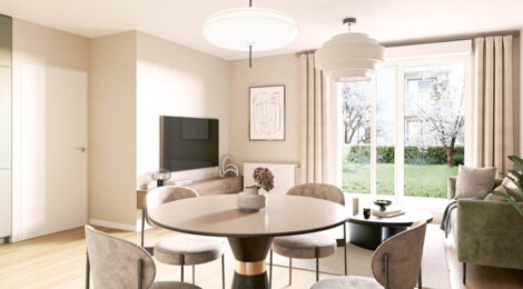 Programme immobilier neuf LES ROSES DEBUSSY - Pontoise en plein quartier de l’Hermitage (95000) - Référence : 9032