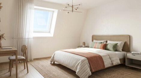 Programme immobilier neuf COEUR ROSA - Pontoise : logements neufs sécurisés et verdoyants proche de la nature (95000) - Référence : 14995