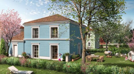 Programme immobilier neuf Le Quartier du Vertpuits - Puiseux-en-France : Résidence T2–T5 avec cadre écologique et confort optimisé proche des commodités (95380) - Référence : 14514