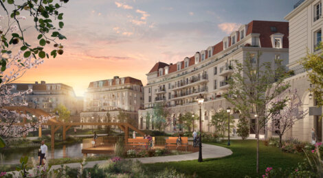 Programme immobilier neuf Parc des Bergères - Puteaux aux portes de La Défense (92800) - Référence : 16216
