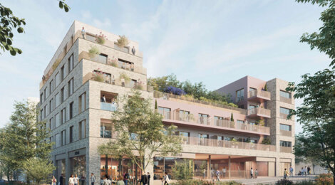 Programme immobilier neuf ROOJ - COTEAU - Romainville cadre de vie paisible avec accès rapide à Paris et futur Tzen 3 (93230) - Référence : 18251