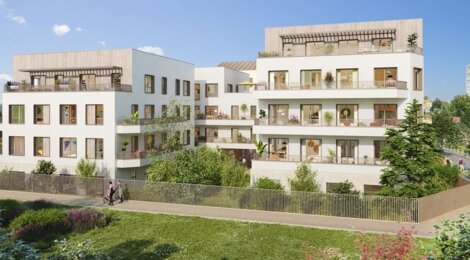 Programme immobilier neuf ACCORD NATURE - Romainville logements du studio au 5 pièces près du métro 5 (93230) - Référence : 17821