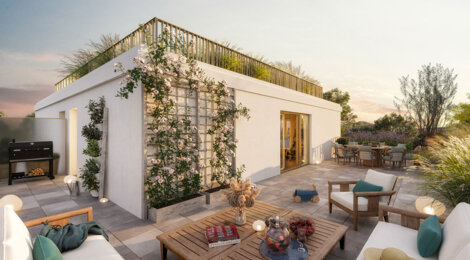 Programme immobilier neuf Les Hydrangeas - Rueil-Malmaison résidence contemporaine aux portes de Paris (92500) - Référence : 16398