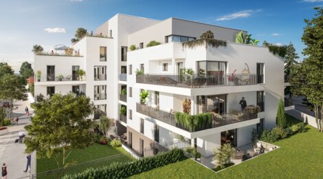 Programme immobilier neuf CARACT'R - Rueil-Malmaison : Résidence studio–T5 avec cadre verdoyant et confort optimisé proche des commodités (92500) - Référence : 14341