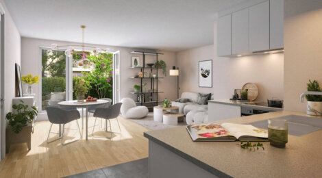 Programme immobilier neuf LA PLAGE AUX CHAMPS - Saint-Arnoult-en-Yvelines : logements neufs en forêt de Rambouillet, architecture traditionnelle (78730) - Référence : 15665