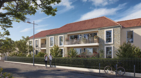 Programme immobilier neuf LA PLAGE AUX CHAMPS - Saint-Arnoult-en-Yvelines : logements neufs en forêt de Rambouillet, architecture traditionnelle (78730) - Référence : 15665