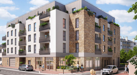 Programme immobilier neuf Esprit Centre - Saint-Cyr-l’École à proximité de la gare transilien (78210) - Référence : 17005