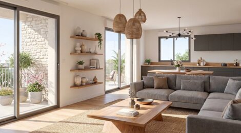 Programme immobilier neuf ALMERIA - Saint-Cyr-l'École à quelques minutes du RER C, Transilien N et U et tram T13 (78210) - Référence : 16359