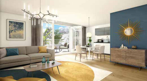 Programme immobilier neuf Domaine d'Hélène - Saint-Cyr-l'Ecole : logements neufs du studio au T5 proche des transports (78210) - Référence : 9679