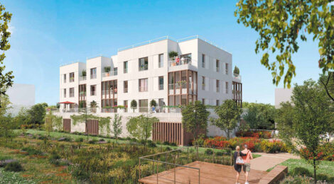 Programme immobilier neuf Domaine d'Hélène - Saint-Cyr-l'Ecole : logements neufs du studio au T5 proche des transports (78210) - Référence : 9679