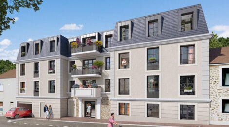 Programme immobilier neuf Villas Péri - Coeur de Ville - Saint-Cyr-L’École, logements neufs et proximité Versailles en centre-ville (78210) - Référence : 15949
